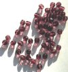 50 6mm Faceted Amethyst Beads